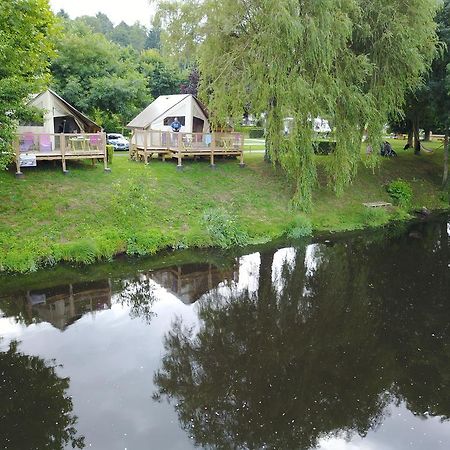 Отель Camping Des Ribieres Конфолан Экстерьер фото