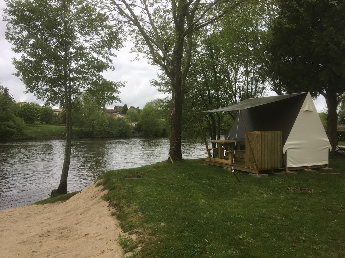 Camping Des Ribieres Конфолан Экстерьер фото