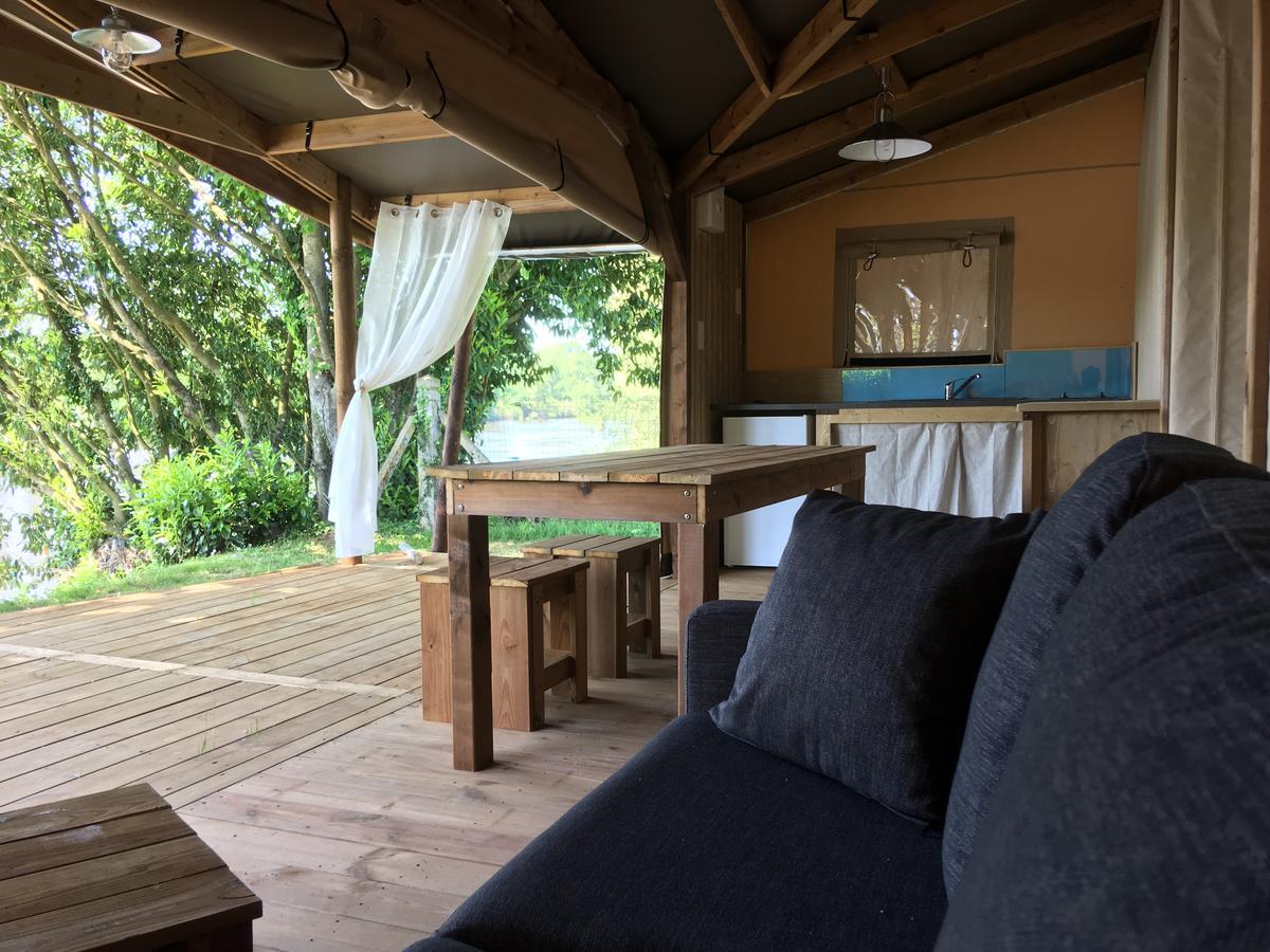 Camping Des Ribieres Конфолан Экстерьер фото